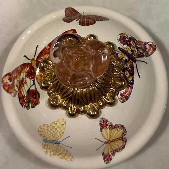 MacKenzie-Childs Butterfly Garden 3 quart Tea Kettle (Never used!) - Picture 12 of 16